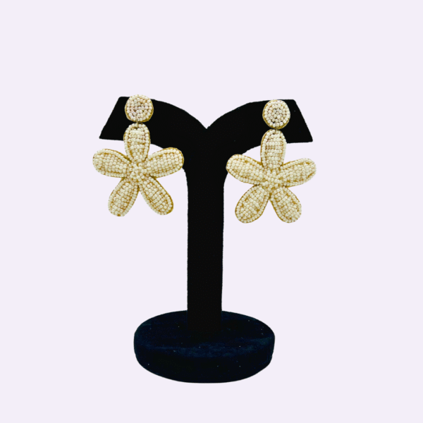 Handmade Boho Beads flower Earrings